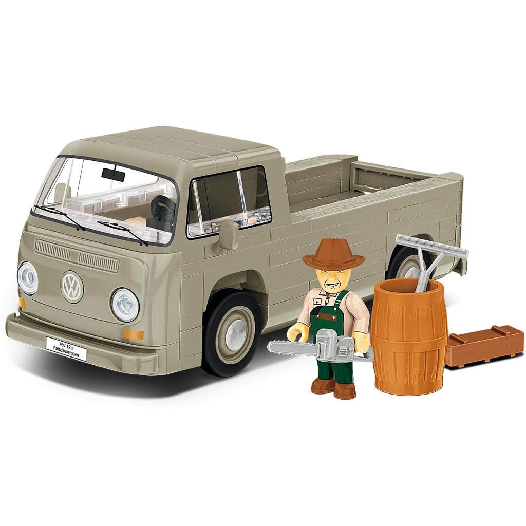 COBI: Volkswagen T2a Pritschenwagen Bausatz (24618) kép 4