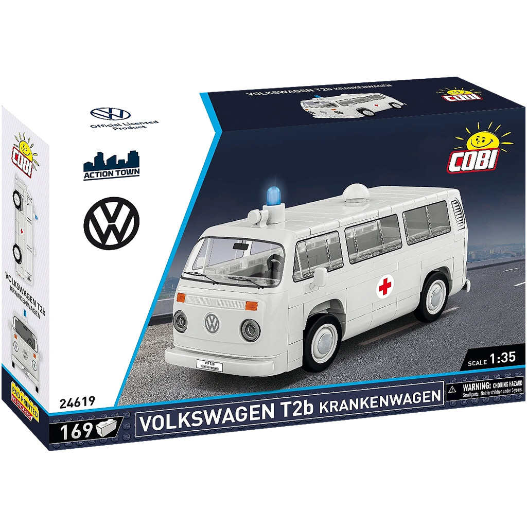 COBI: Volkswagen T2b Rettungsfahrzeug Bauset (24619)