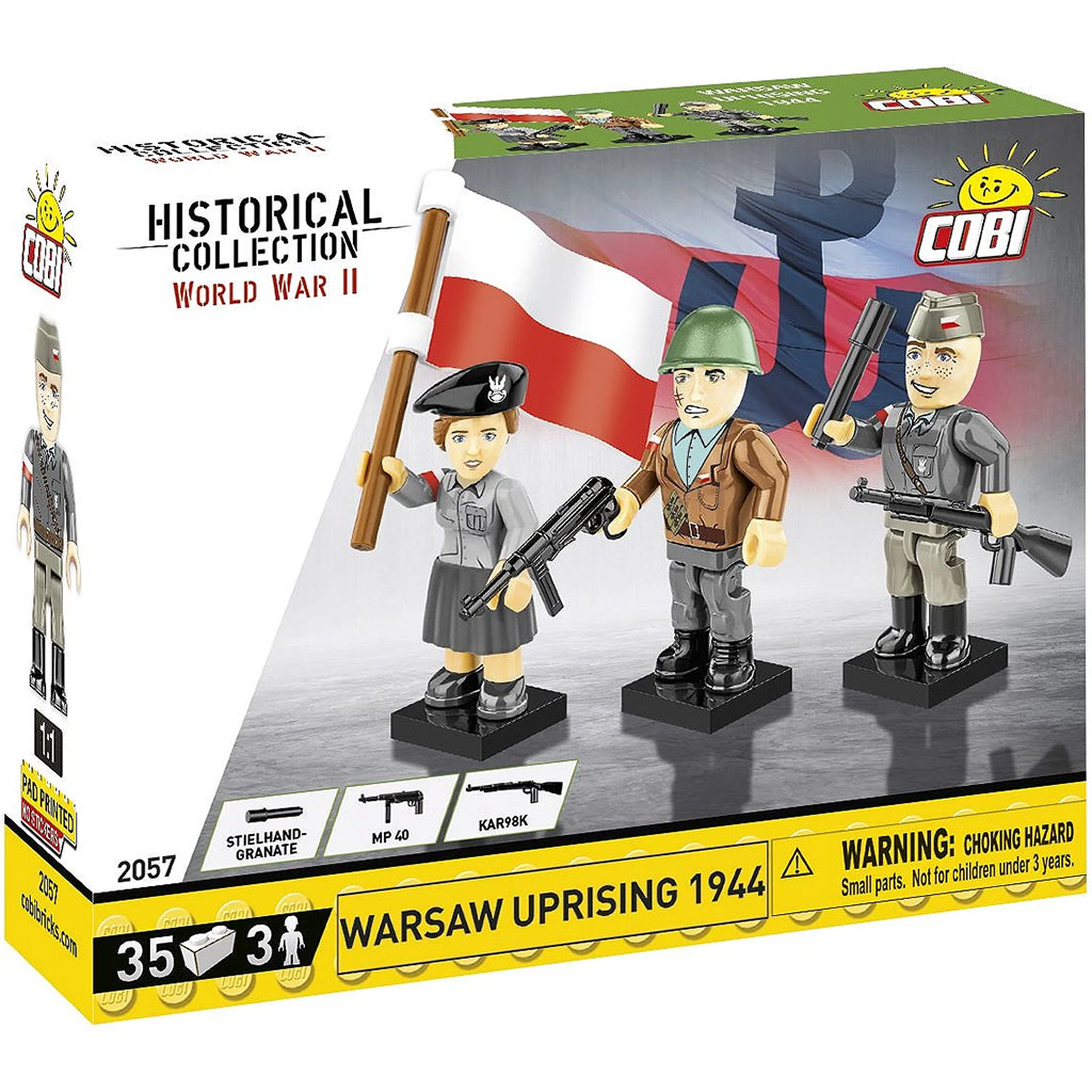 COBI: WWII Warschauer Aufstand Figuren-Set (2057)