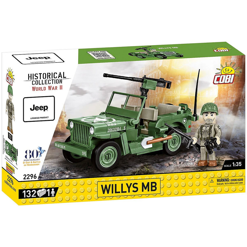 COBI: Willys MB Auto-Bauset (2296)