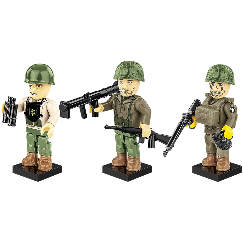 COBI: Zwei Weltkrieg D-Day 6. Juni 1944 Figuren-Set (2058) kép 2