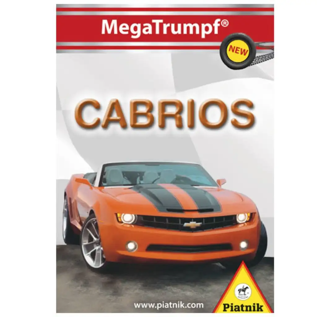 Cabrio-Autos Kartenspiel 2015 - Piatnik kép 1