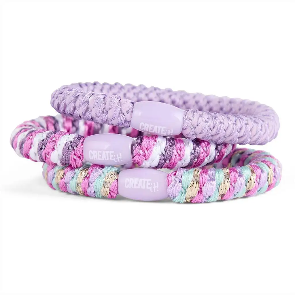 Canenco: Create It! Haargummi 3er-Set in verschiedenen Farben 1 Stück kép 2