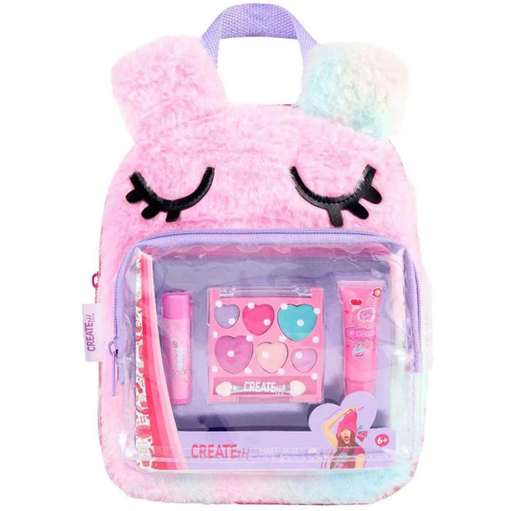 Canenco: Create It! Schminkset im flauschigen Rucksack