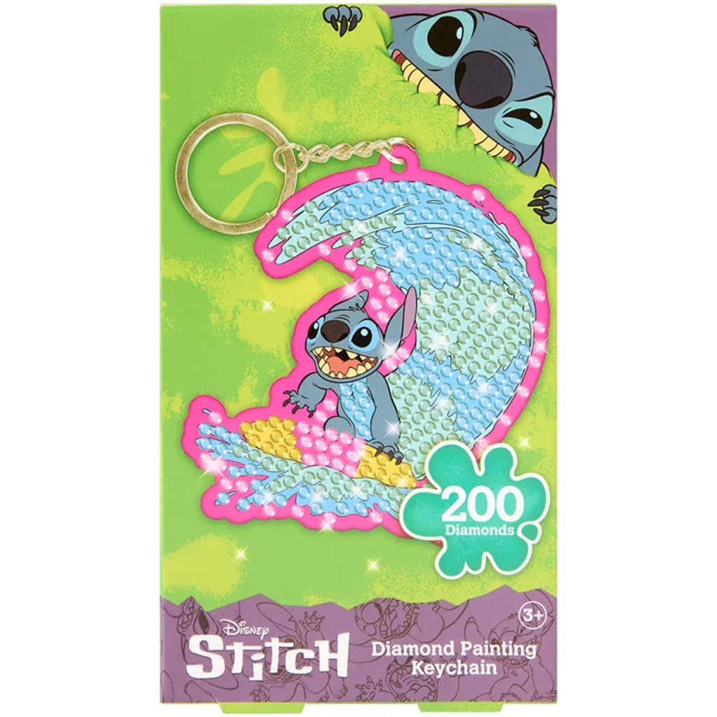 Canenco: Stitch Diamantmalerei-Schlüsselanhänger