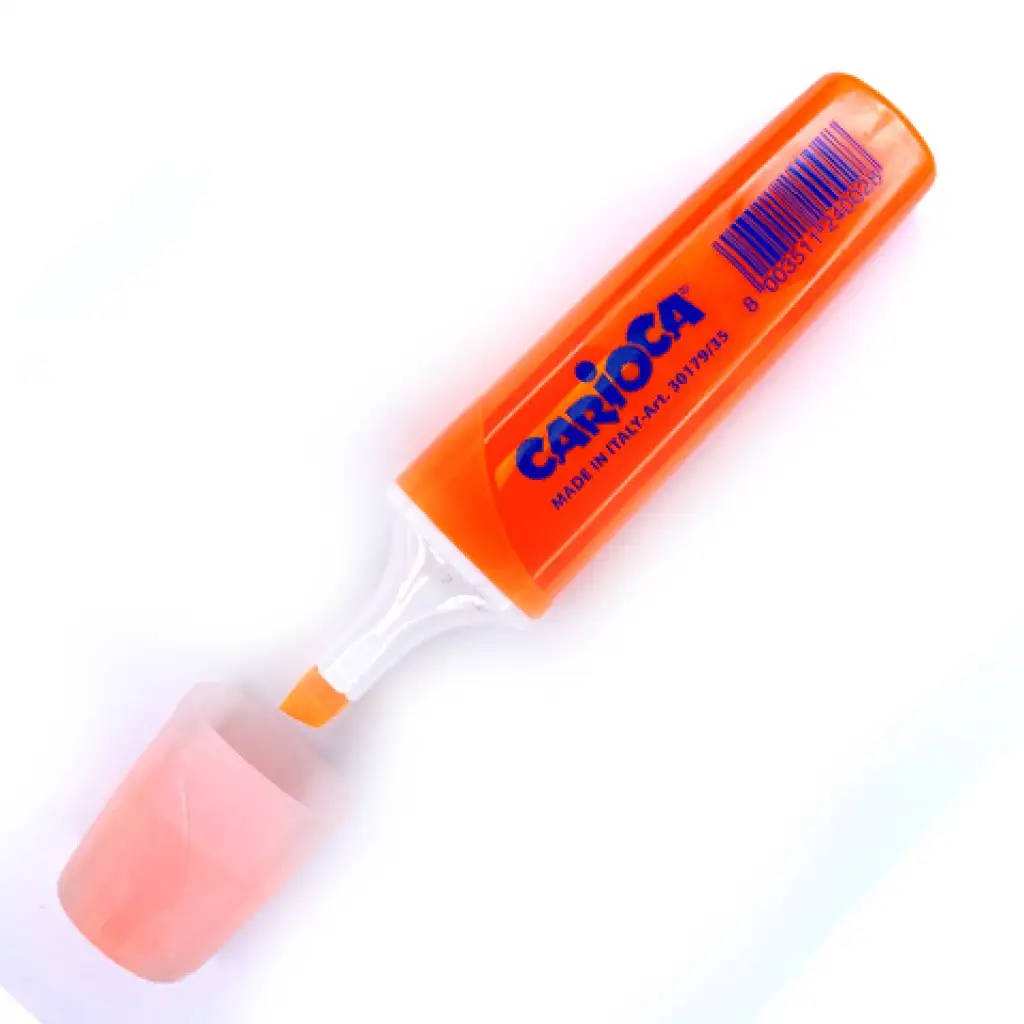 Carioca: Neon-orange Textmarker 5mm