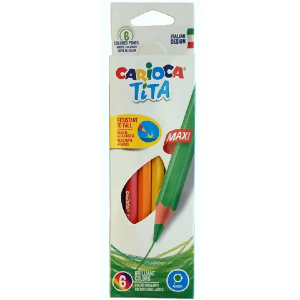 Carioca: Tita Maxi Buntstifte 6er-Pack