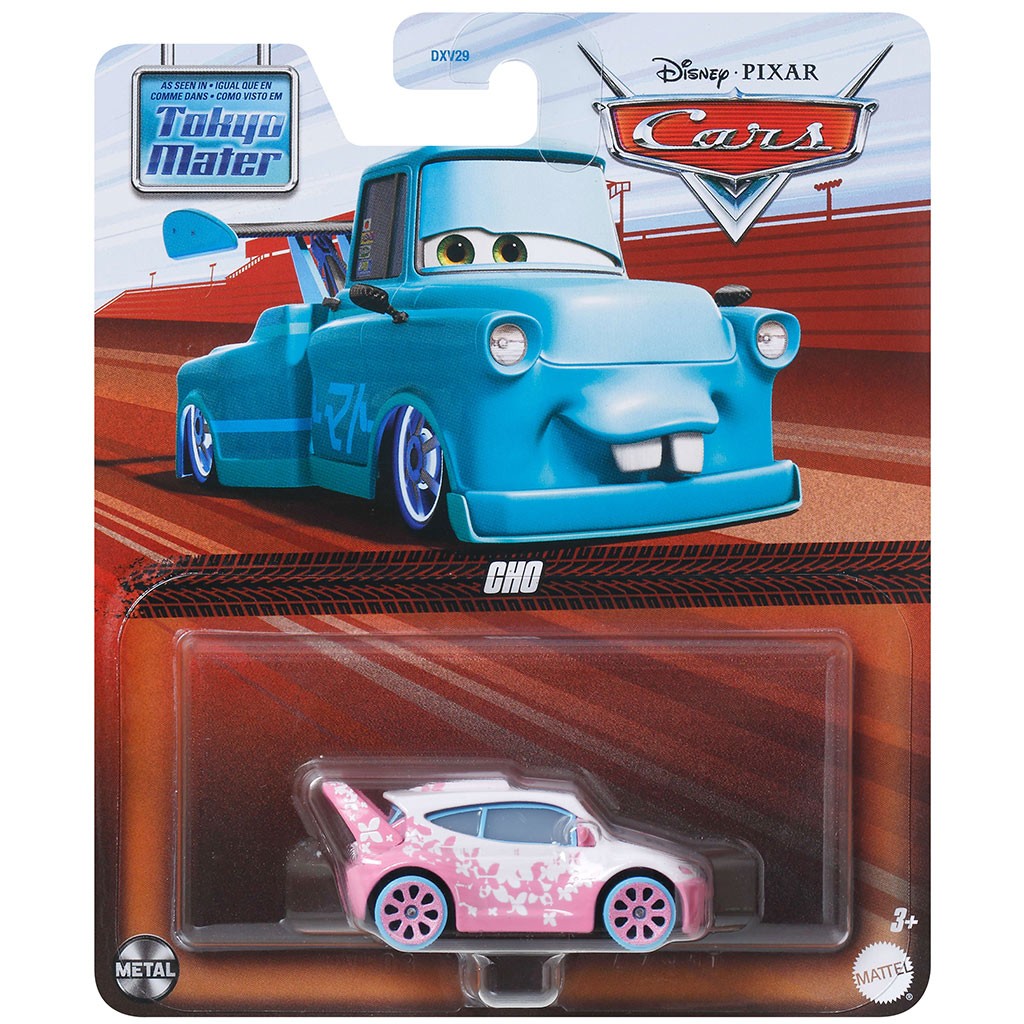 Cars 3: Cho Charakter Spielzeugauto 1/55 - Mattel