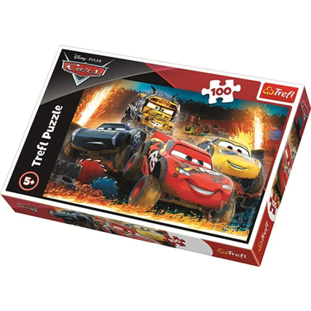 Cars 3 Extremes Rennen Puzzle 100-teilig - Trefl kép 1