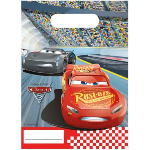 Cars 3 Partytasche 6er-Set