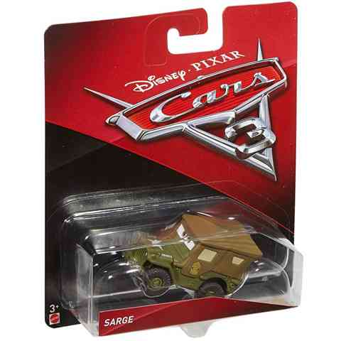Cars 3: Sarge Mini-Auto 1:55 - Mattel kép 2
