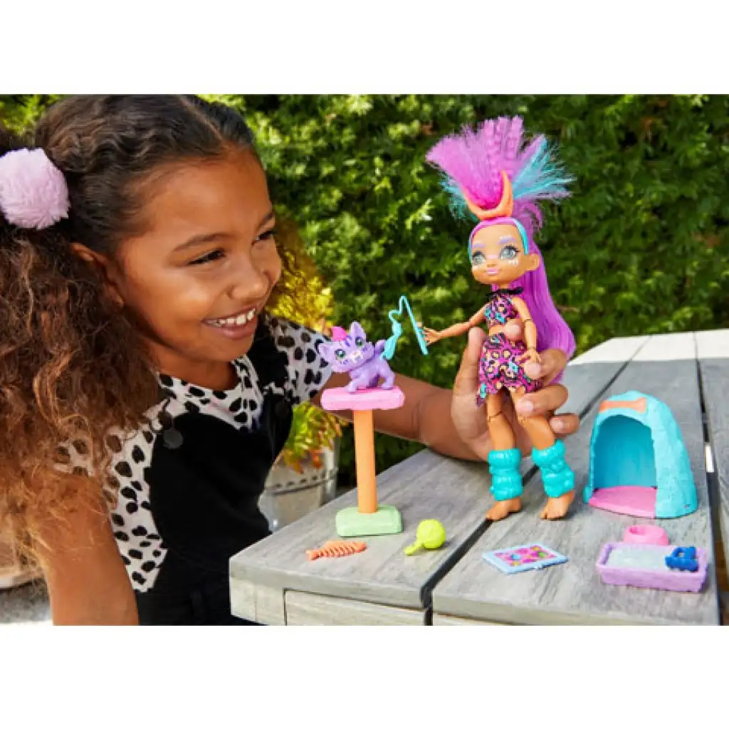 Cave Club: Roaralai Spielset mit Zubehör - Mattel kép 3