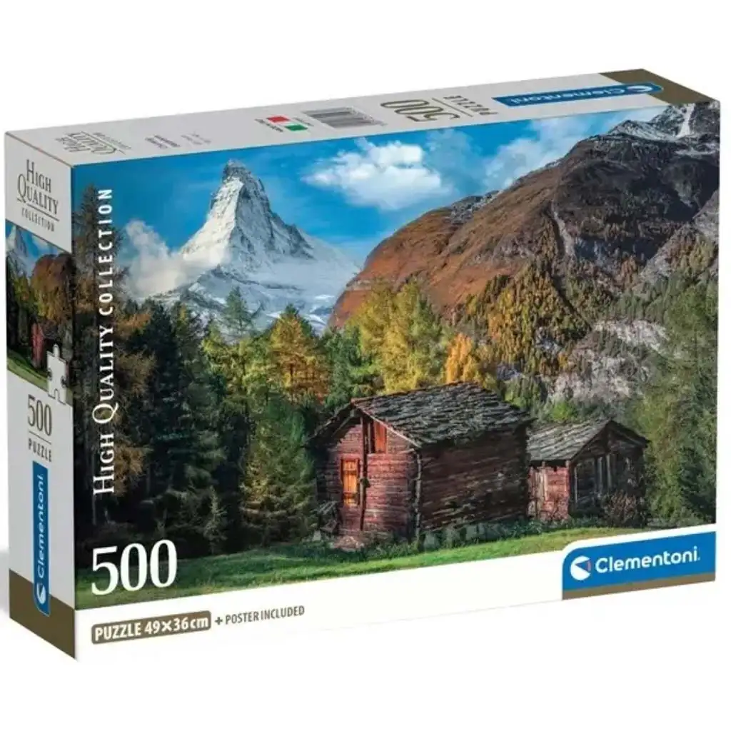 Charmantes Matterhorn HQC 500-teiliges Puzzle - Clementoni