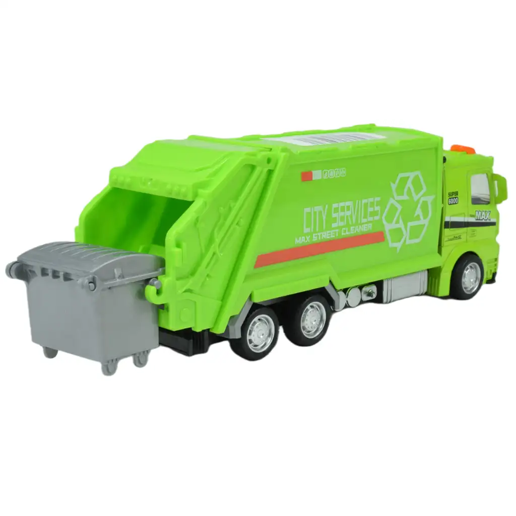 City Cars: Schwungrad-LKW für die Stadt in verschiedenen Ausführungen 19cm 1 Stück kép 3