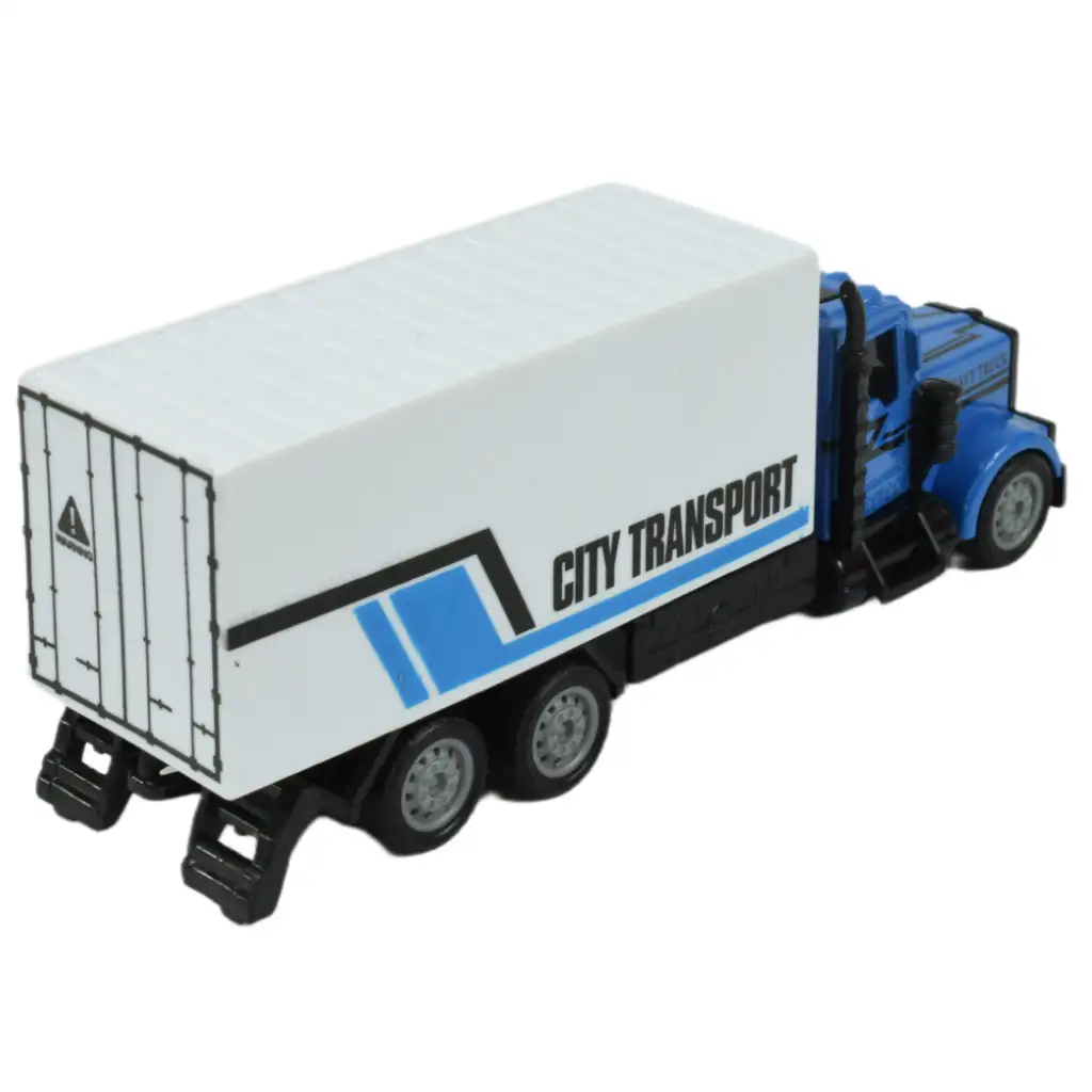 City Squad: Lieferwagen mit Schwungrad-Design in zwei Varianten 1 Stk kép 11