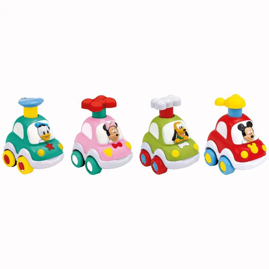 Clementoni Baby: Press&Go Auto mit Disney Charakterfigur in vier verschiedenen Varianten 1 Stück