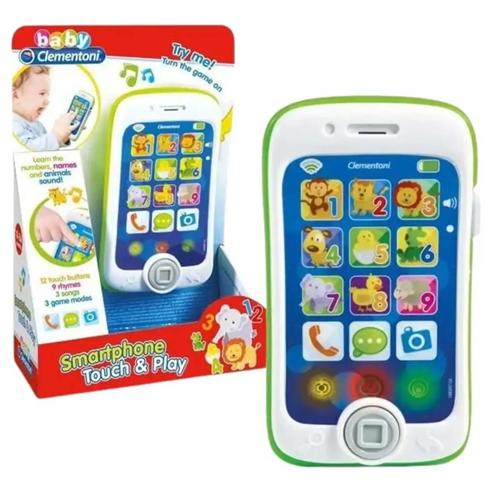Clementoni Baby: Touch & Play Interaktives Smartphone kép 1