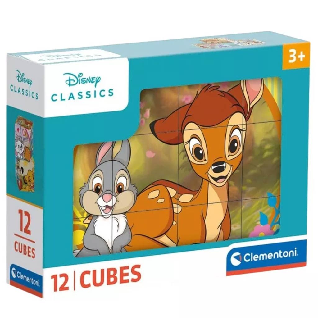 Clementoni: Disney Classics Märchenwürfel 12-teilig