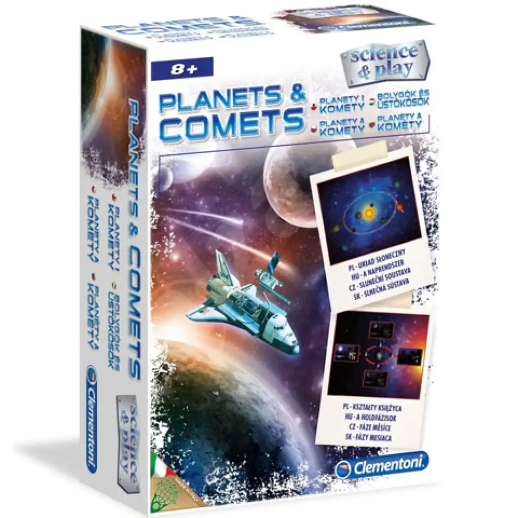 Clementoni: Planeten und Kometen Wissenschafts-Set