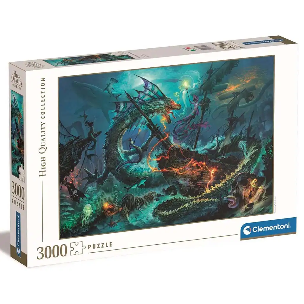 Clementoni: Unterwasserschlacht 3000-teiliges Puzzle - High Quality Collection