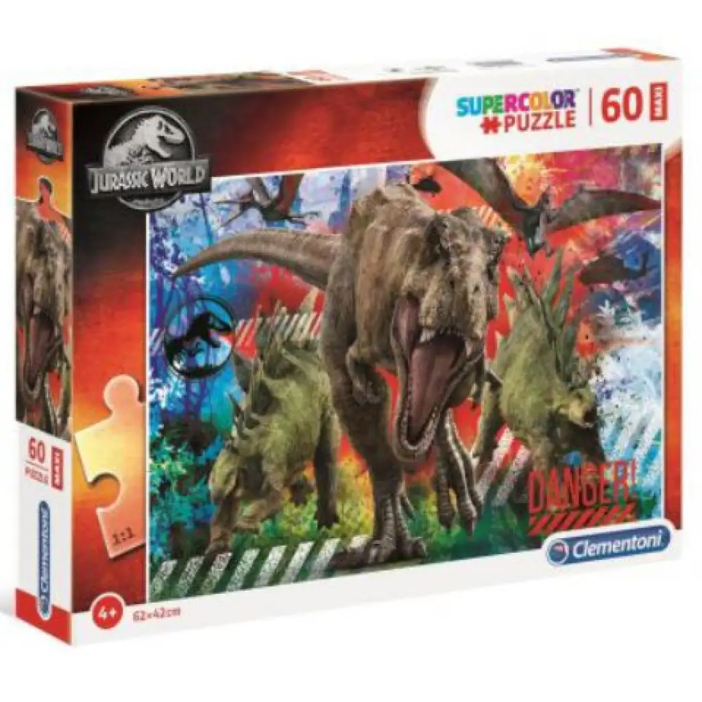 Clemetoni: Jurassic World 60-teiliges Maxi-Puzzle