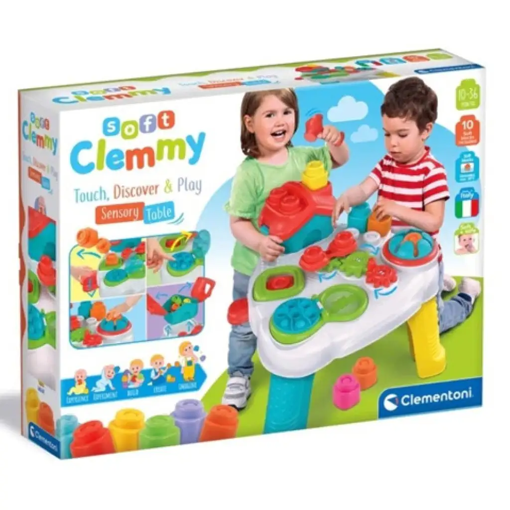Clemmy Sensorischer Fertigkeitentisch - Clementoni kép 1