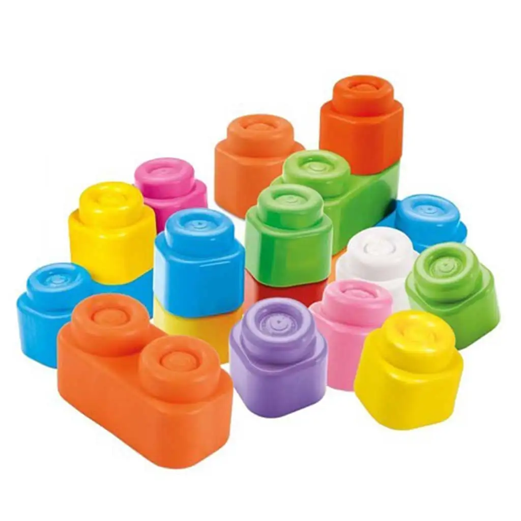 Clemmy: Weiche bunte Bausteine für Babys 20er-Set - Clementoni kép 2