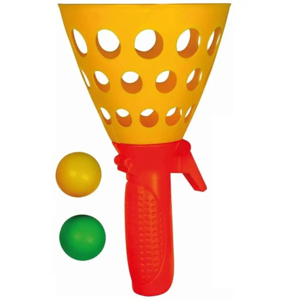 Click&Catch Trichter-Fangspiel mit 2 Bällen
