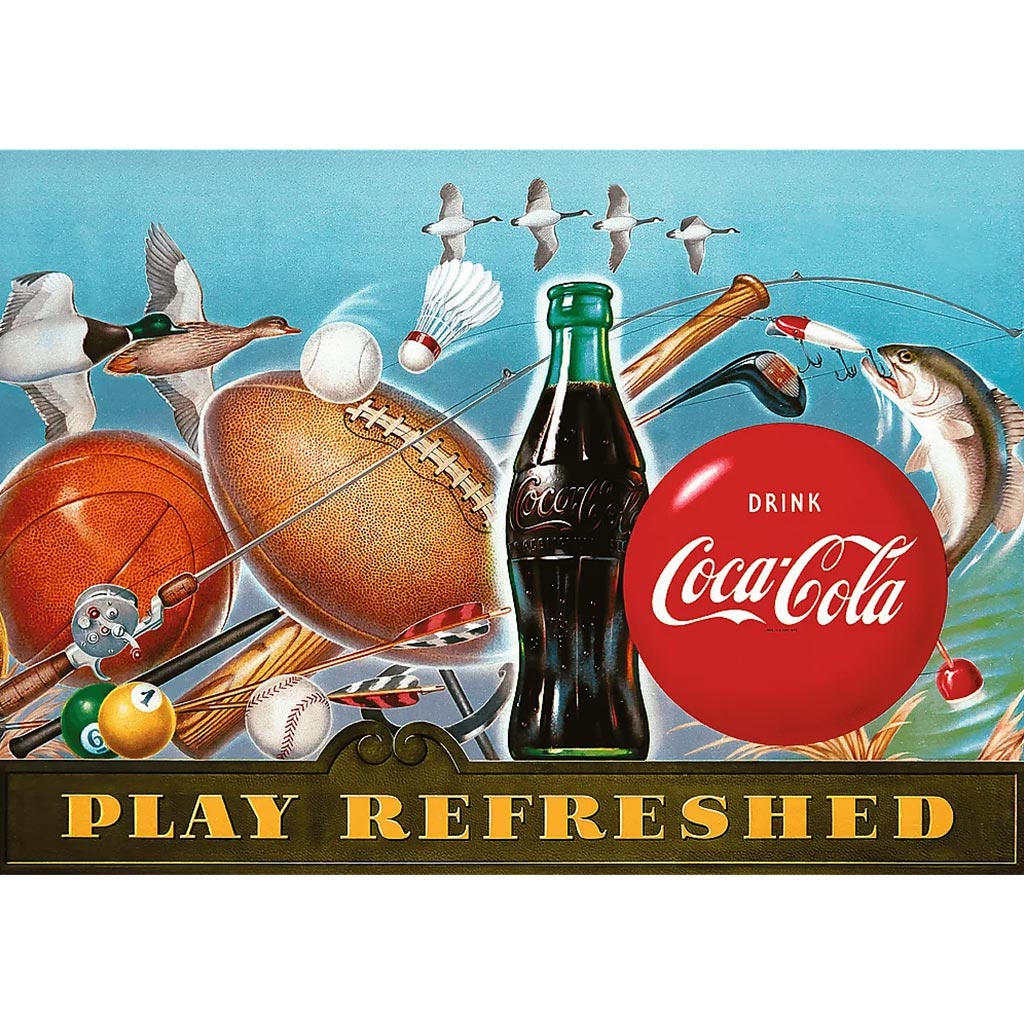 Coca-Cola der erfrischende Moment 1000-teiliges Premium Plus Quality Puzzle - Trefl kép 2