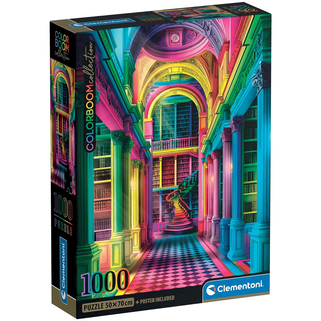 Colorbloom: Athenaeum 1000-teiliges Puzzle - Clementoni