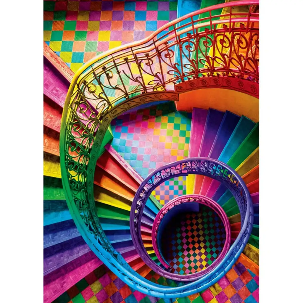 Colorboom Collection: Bunte Treppen 500-teiliges Puzzle - Clementoni kép 2