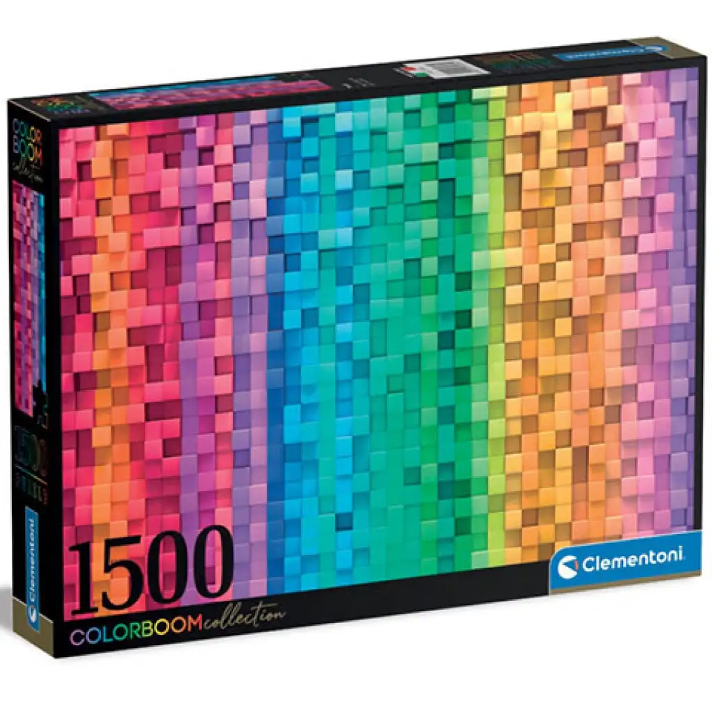 Colorboom Kollektion: Pixel Puzzle 1500 Teile - Clementoni