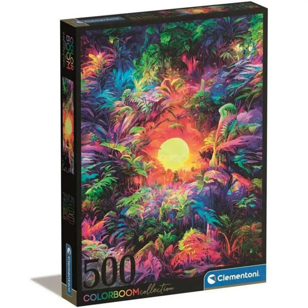 Colorboom: Psychedelisches Puzzle 500 Teile - Clementoni