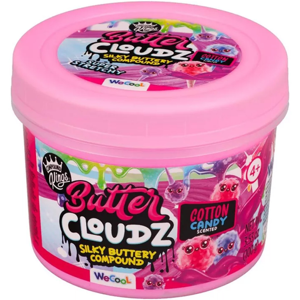 Compound Kings Wolken-Butter-Slime, 100g – Zuckerwatte