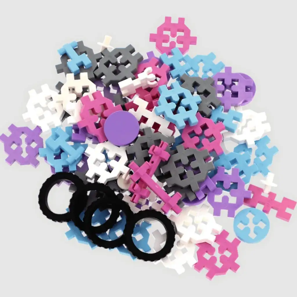 Connect 70-teiliges Bauspiel - Trefl kép 2