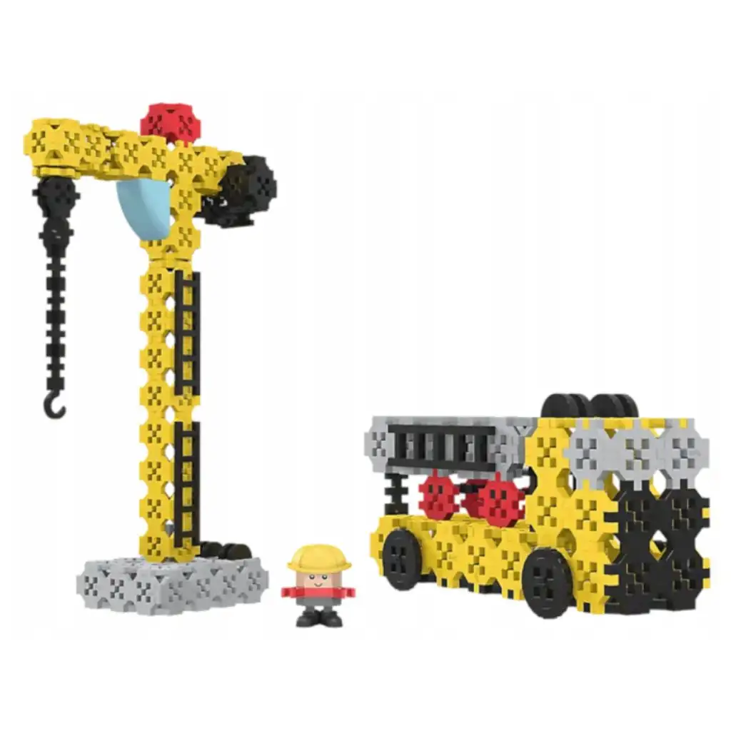 Connect: Bau 169-teiliges Bauspiel - Trefl kép 2