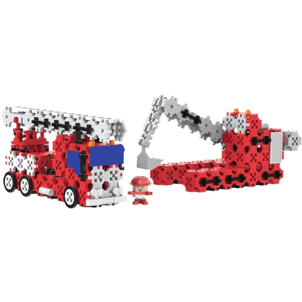 Connect: Feuerwehrwagen 241-teiliges Bauspiel - Trefl kép 2