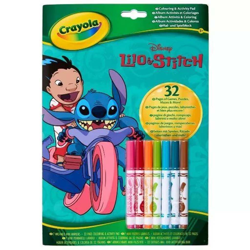Crayola: Lilo & Stitch Mal- und Beschäftigungsheft kép 1