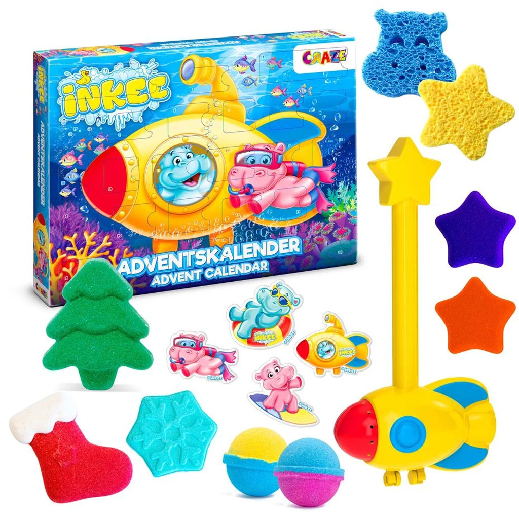 Craze Inkee: Badespielzeug Adventskalender kép 2