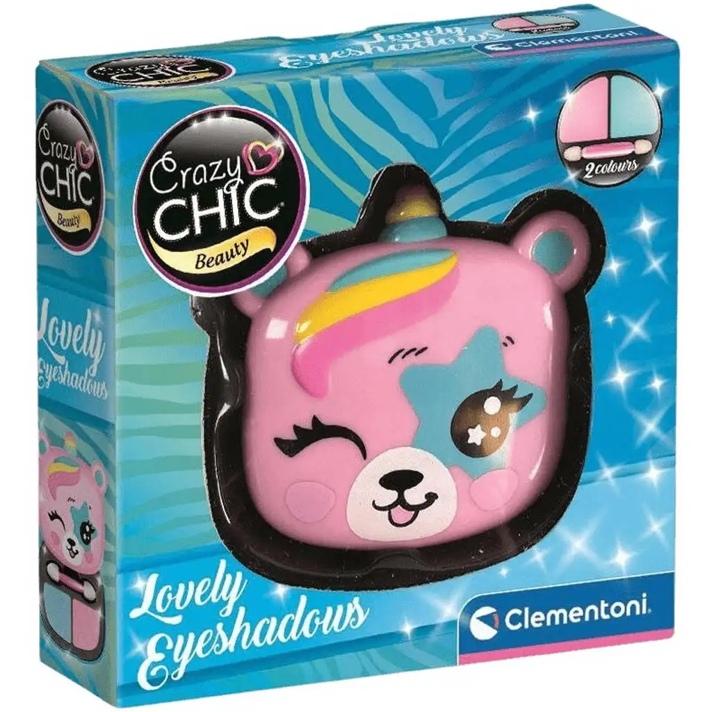 Crazy Chic: Lidschatten in bärenförmiger Aufbewahrung - Clementoni