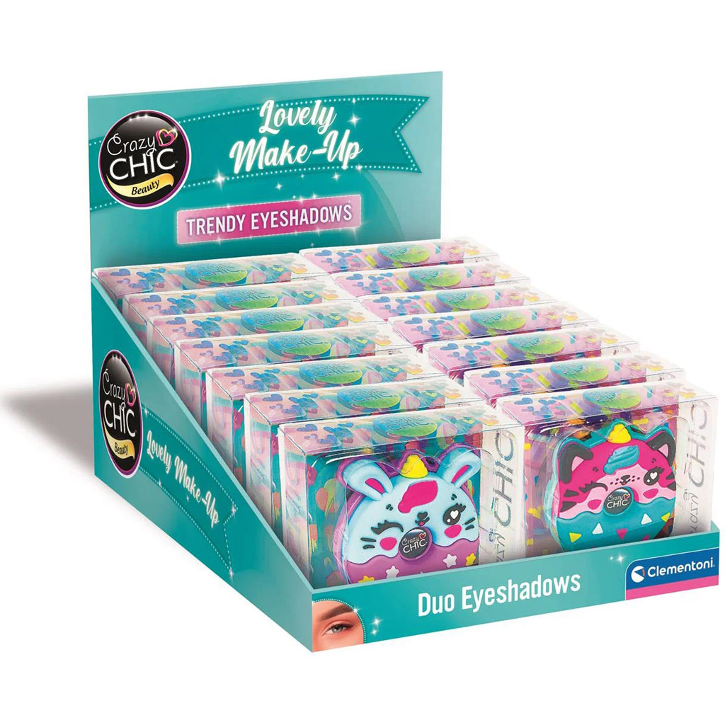 Crazy Chic: Modischer Donut-förmiger Lidschatten - Clementoni