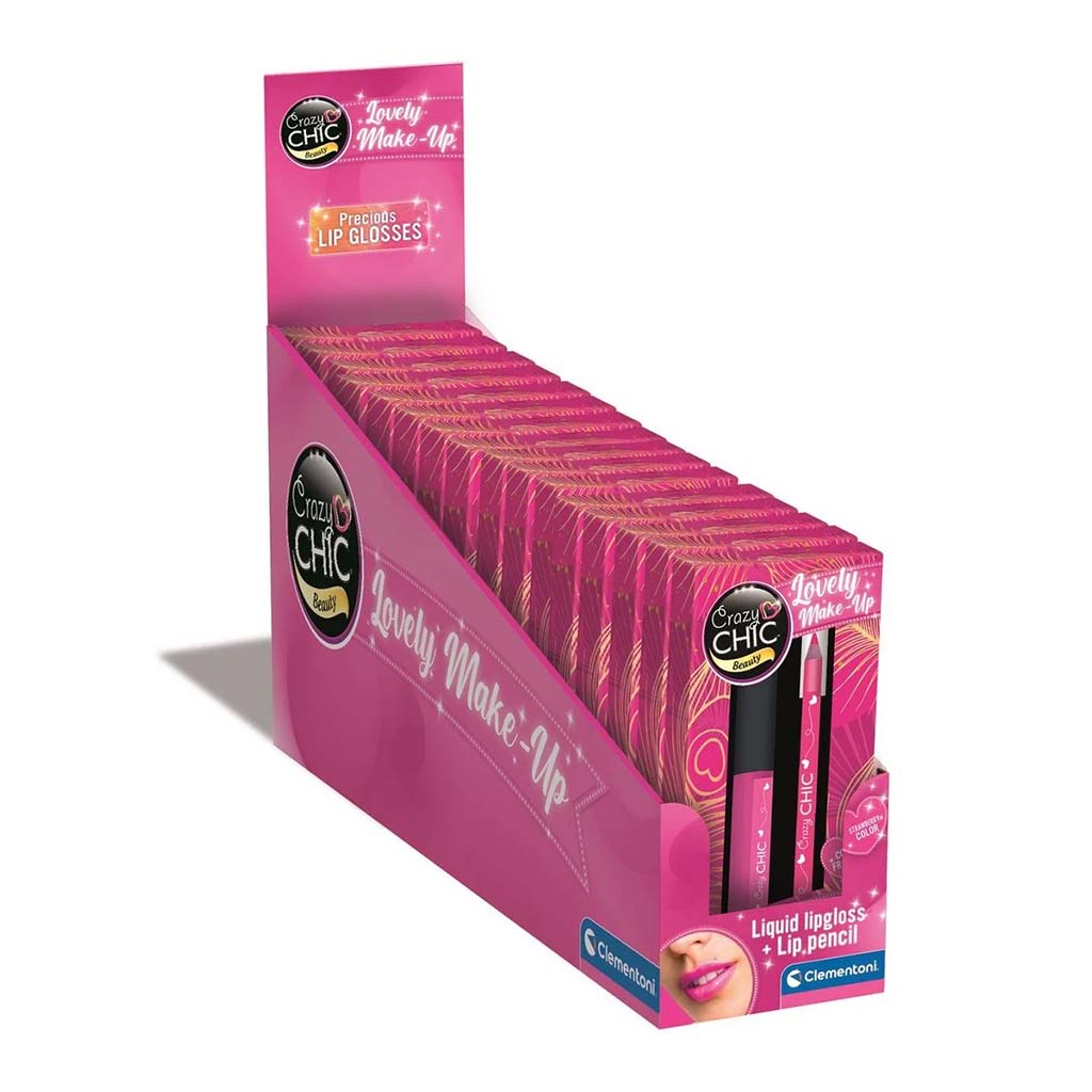 Crazy Chic: Pinke Lipgloss und Kajalstift - Clementoni