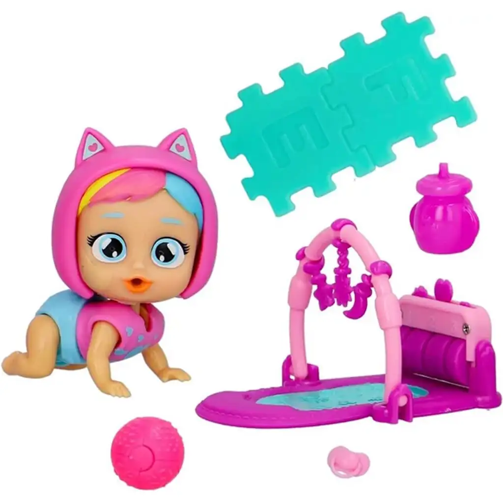 Cry Babies: Playtime - Millies Fitnessstudio Spielset kép 4