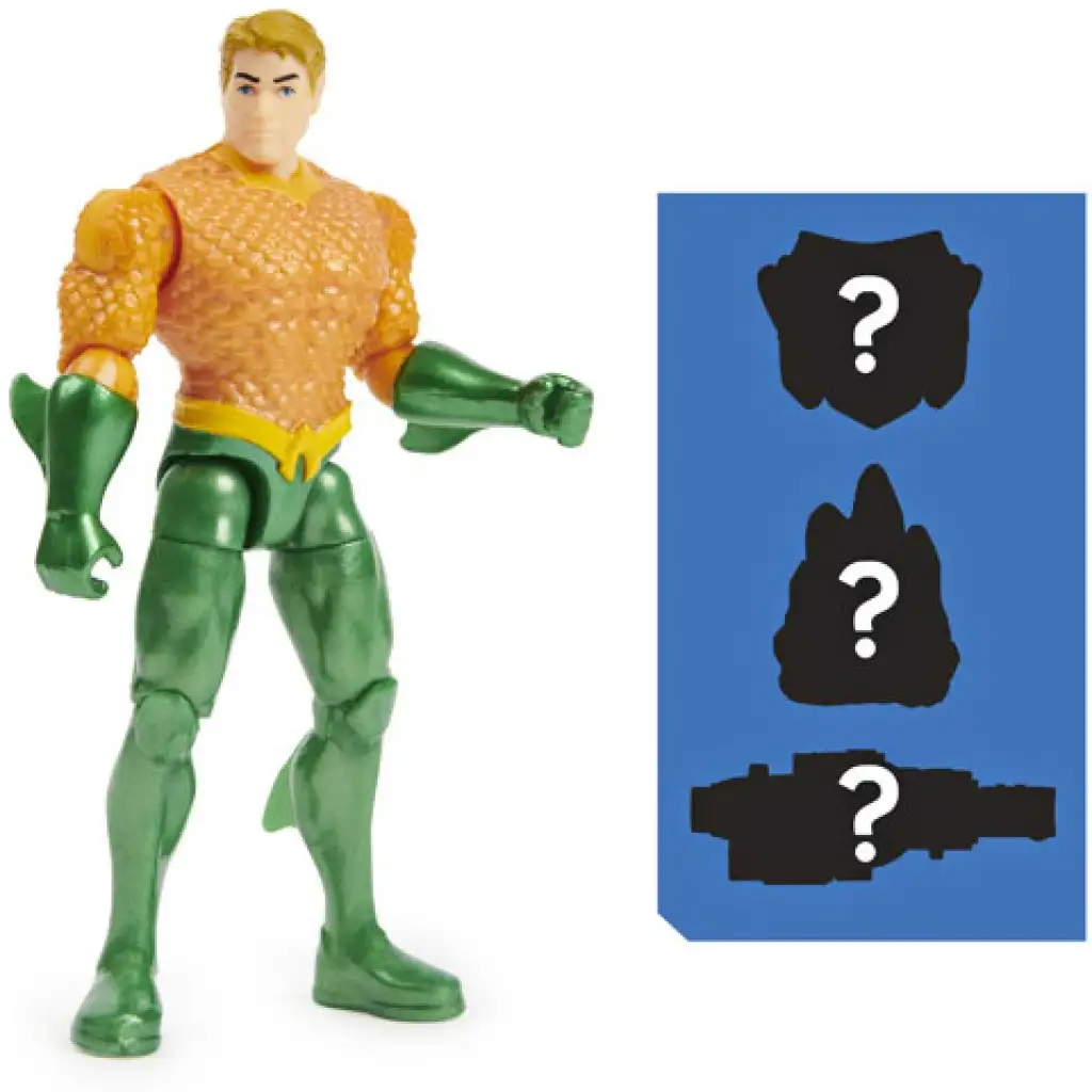 DC Comics: Aquaman 10cm Figur mit Überraschungszubehör - Spin Master kép 2