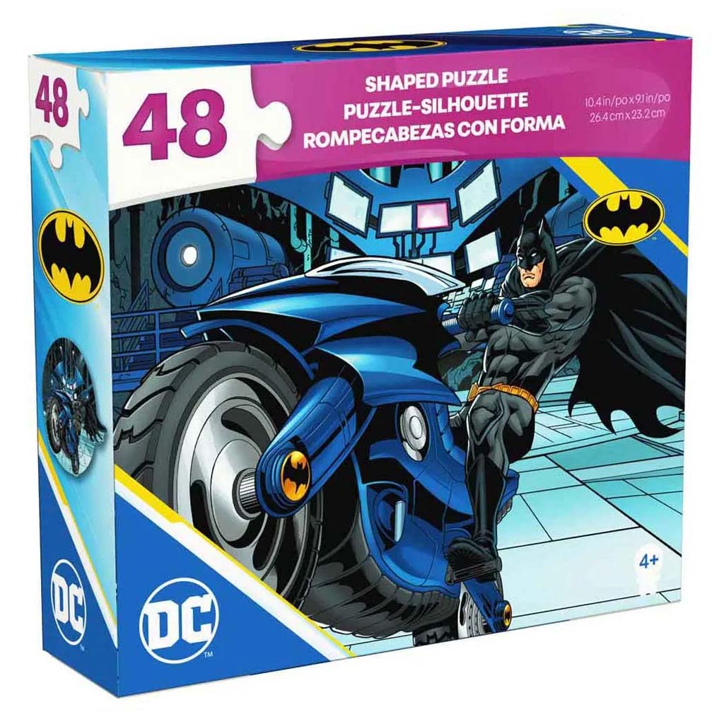 DC Comics Batman auf Motorrad 48-teiliges Puzzle - Spin Master