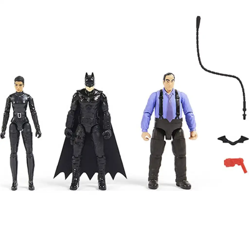 DC Comics: Das Batman Figurenpaket 3er-Set - Spin Master kép 2