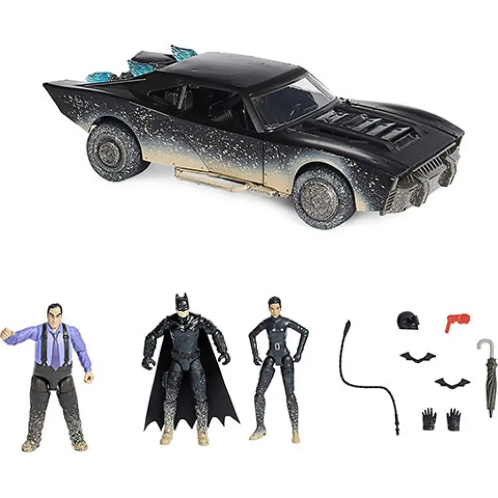 DC Comics: Das Batman Ultimate Spielset mit 10cm Figuren - Spin Master kép 3