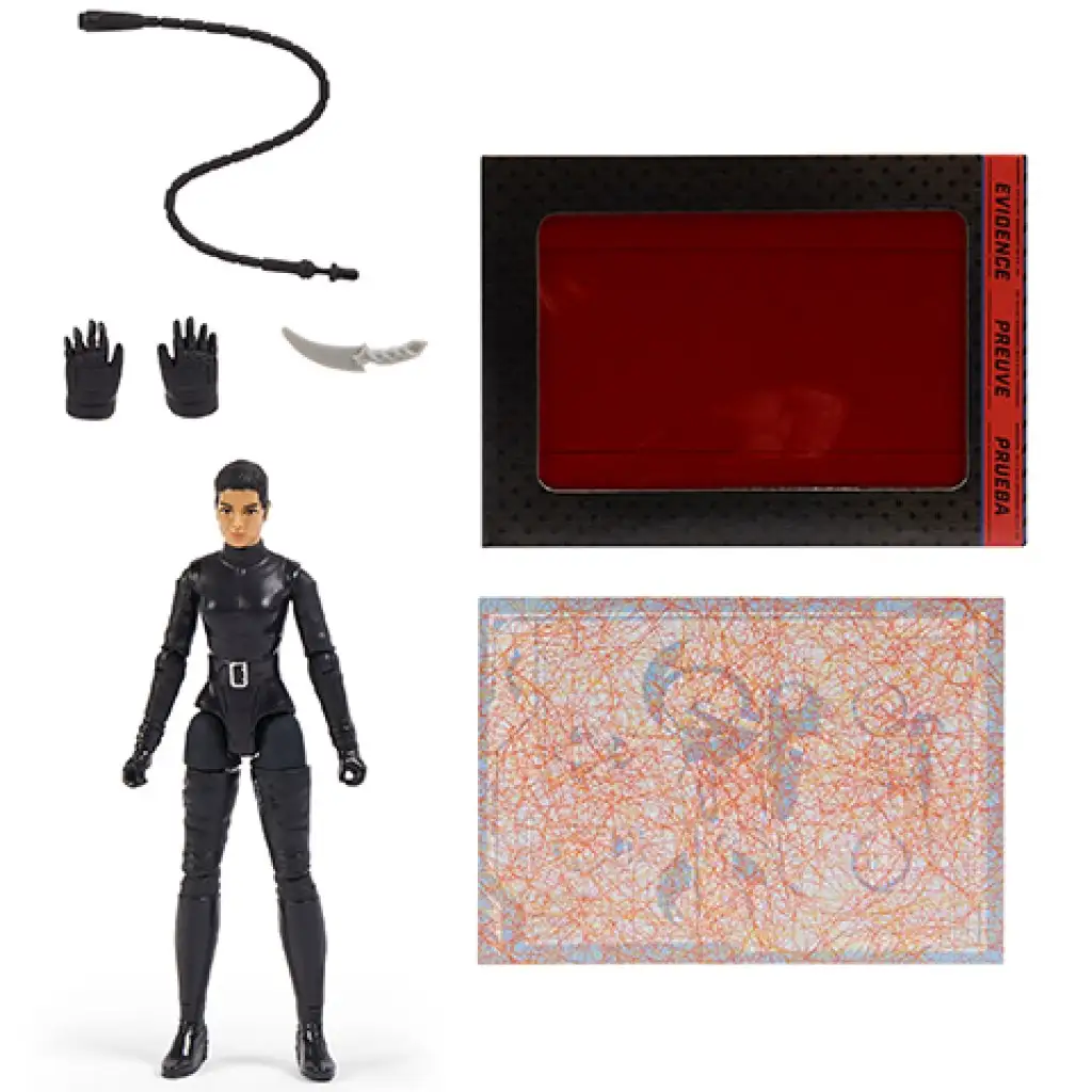 DC Comics: Die Batman Selina Kyle Spielfigur mit Zubehör 10cm - Spin Master