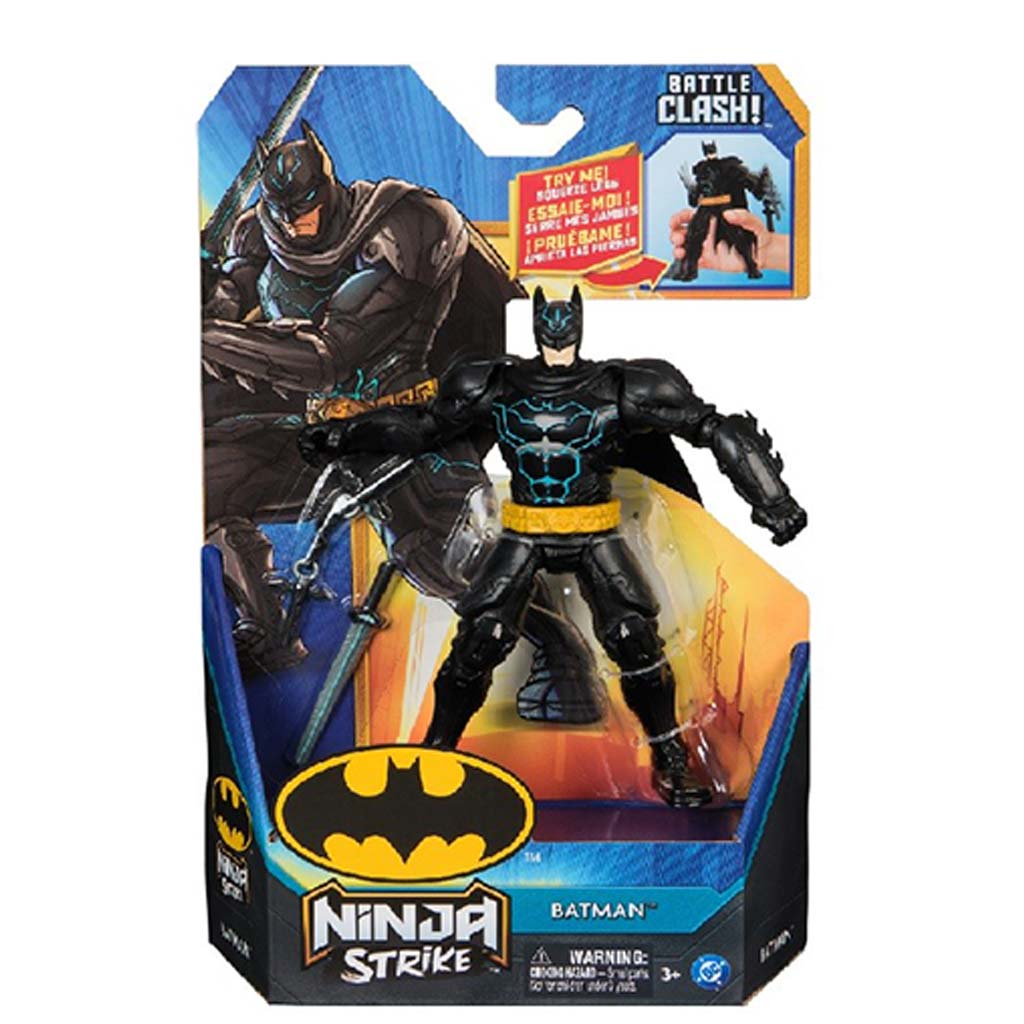 DC Ninja Strike: Battle Clash Batman Figur 15 cm – Spin Master