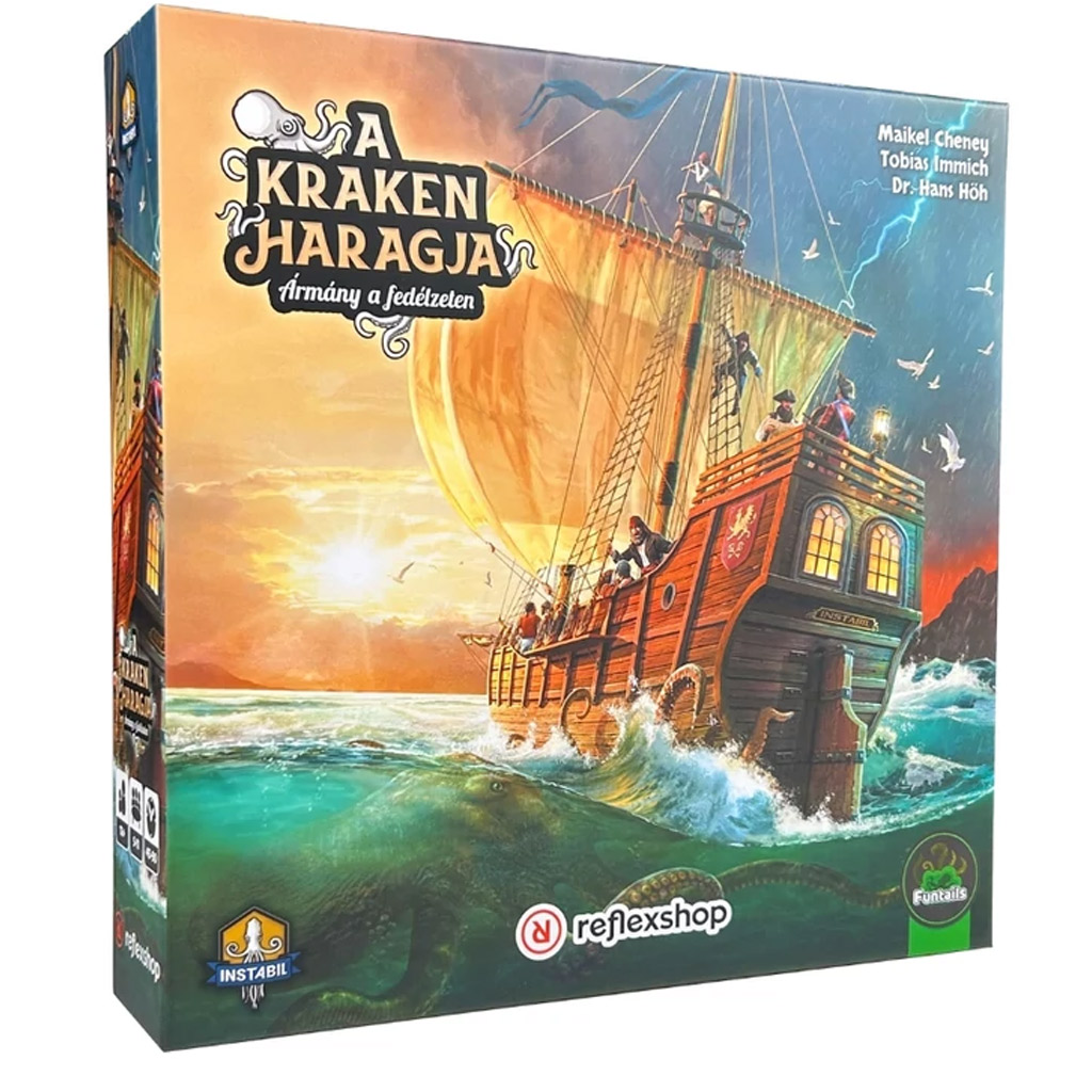 Das Brettspiel „Der Zorn des Kraken“